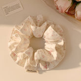 Cute sweet pink bow small floral hair band