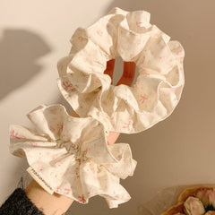 Cute sweet pink bow small floral hair band