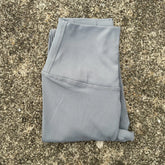 Solid Color Back Waist Pocket High Waist Yoga Legging Women Sport Cropped Pants Butter Athletic Gym Comprehensive Training Jog