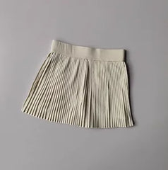 Organ Pleated Tennis Skirt for Women Fake Two-piece Anti-exposed Sports Fitness Badminton Skirt Golf Skirt Summer Suit