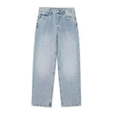 Women's Pants Distressed Loose Jeans Retro Pocket Casual Y2K Style