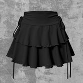 Solid Color Skirt Women Summer Fashion Outdoor Versatile High Waist Slim Fit Elastic Waist Short Skirt Goods In Stock