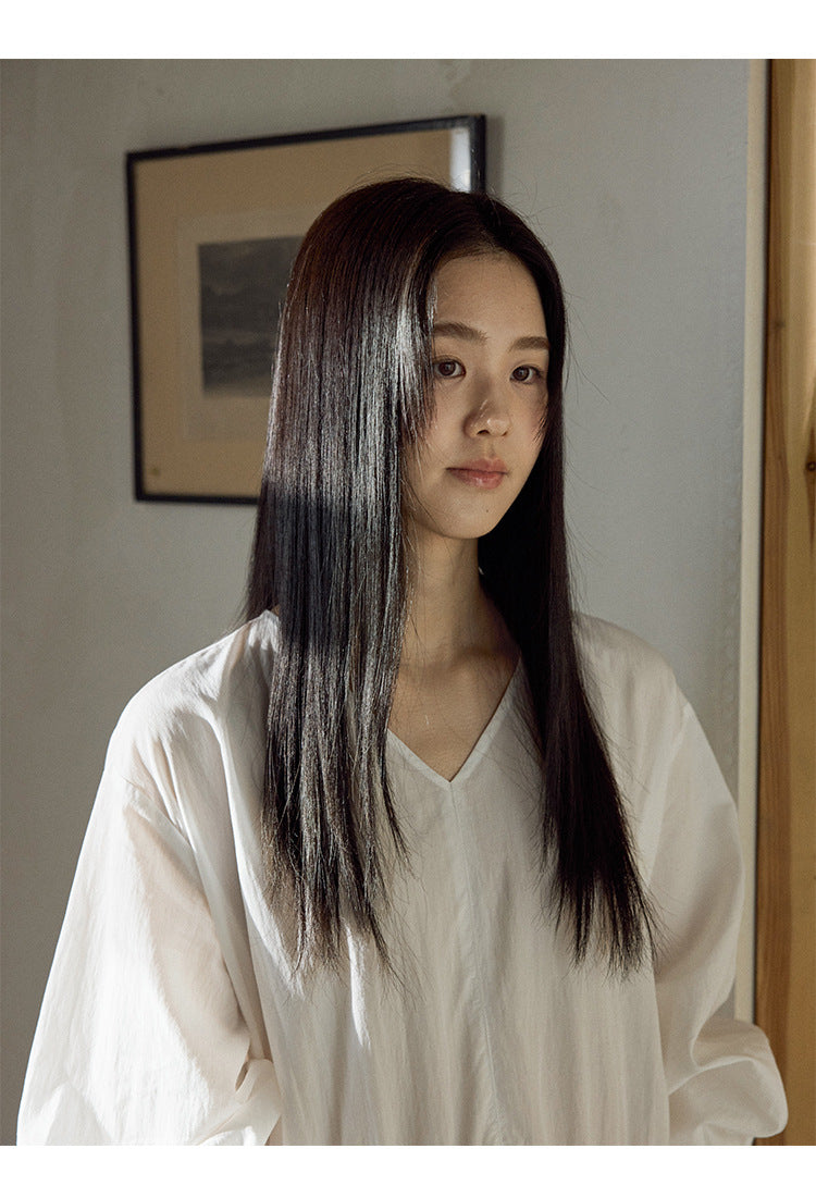 Tencel handmade pinch pleated cake waist dress spring new skirt