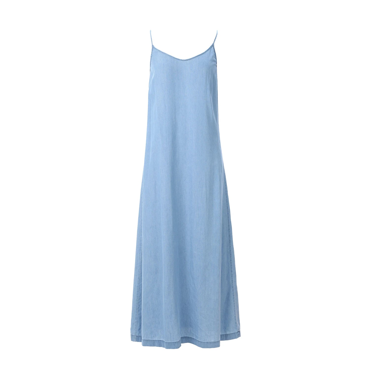 AP SS25 Women Lightweight Denim Wrap Blouse & Slip Dress