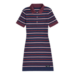 Taylor Rooting For The Anti-Hero TS Knit Polo Dress Women Short Sleeves Midi Dress T-Shirt One-Piece Long Dresses Summer Clothes