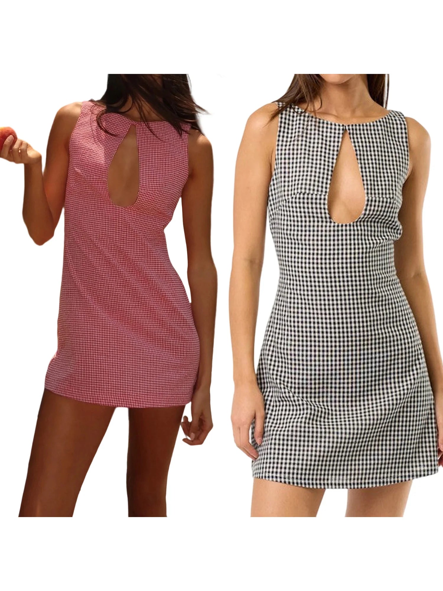 Elegant Lace Sleeveless Mini Dress with V-Neckline and Flared Skirt for Cocktail Party and Special Occasions