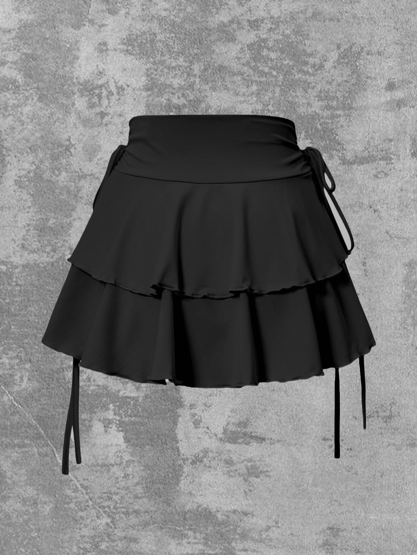 Solid Color Skirt Women Summer Fashion Outdoor Versatile High Waist Slim Fit Elastic Waist Short Skirt Goods In Stock
