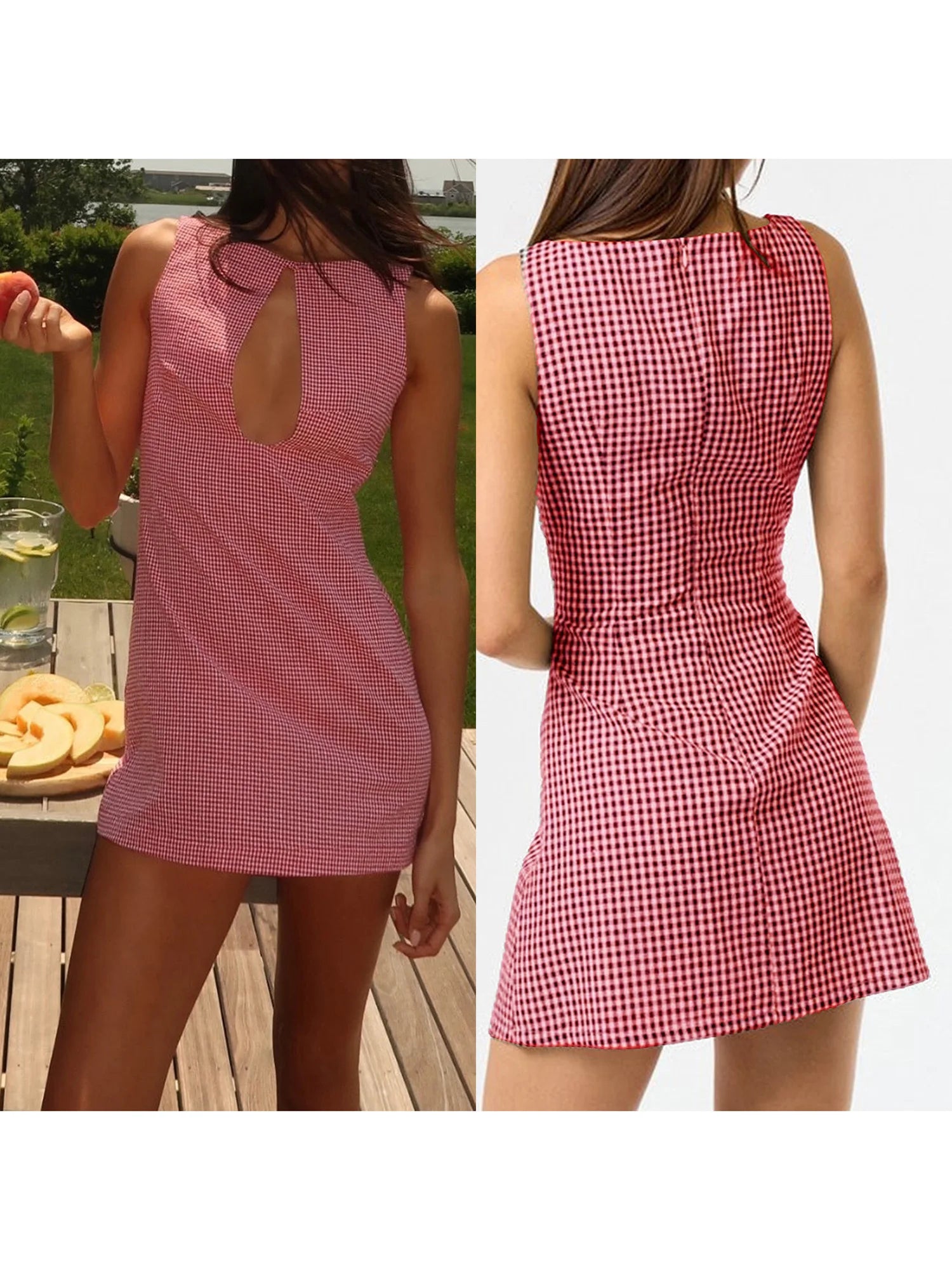 Elegant Lace Sleeveless Mini Dress with V-Neckline and Flared Skirt for Cocktail Party and Special Occasions